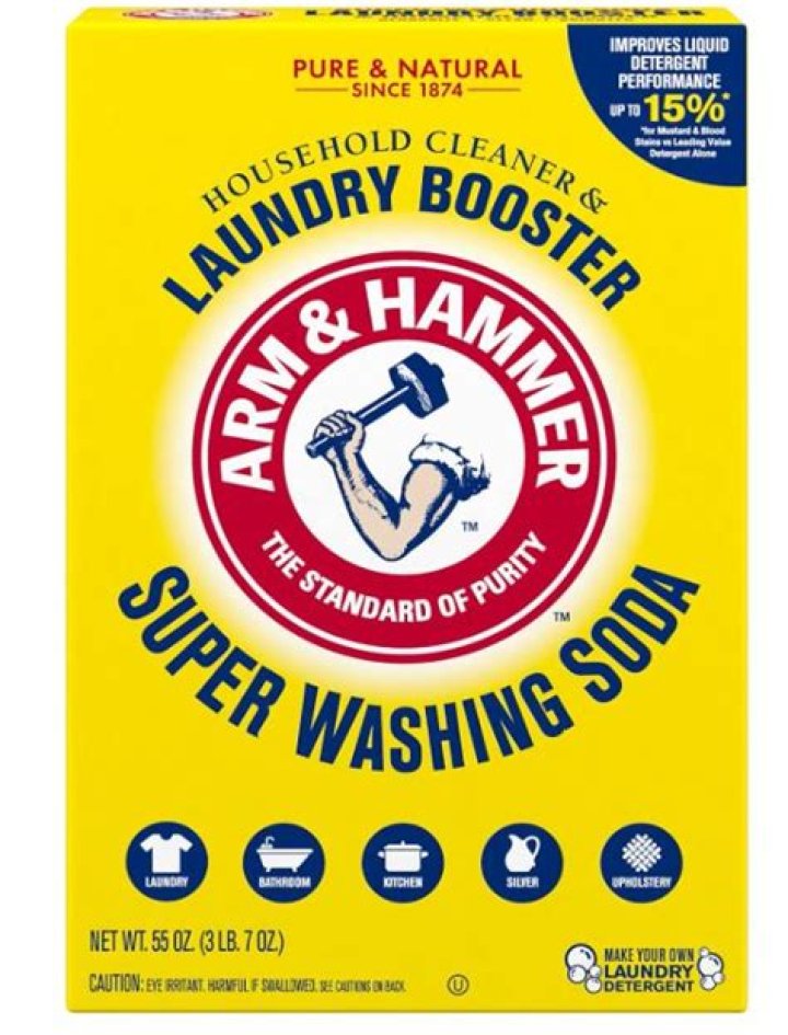 Is Arm and Hammer Super Washing Soda safe for HE washers?