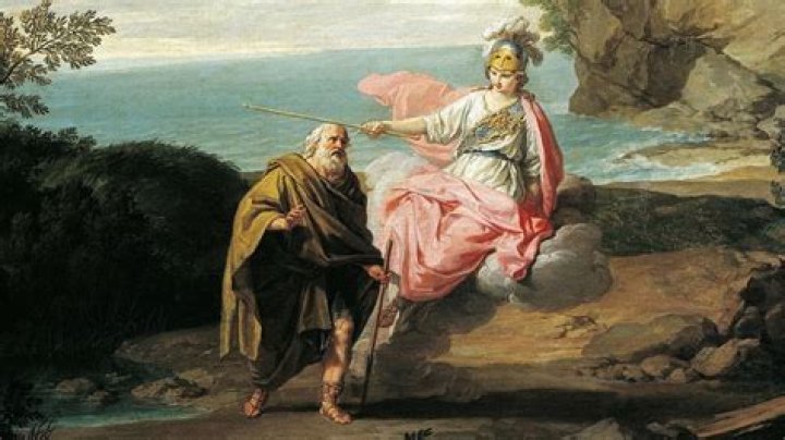 Is Athena in love with Odysseus?