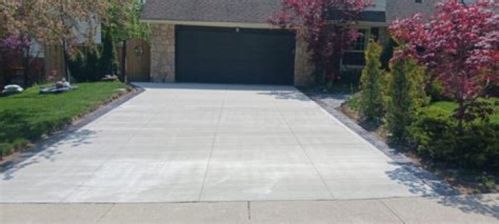 Is brushed concrete slippery?