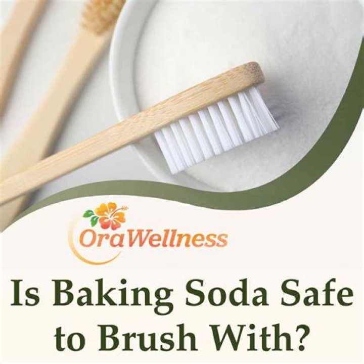 Is brushing with baking soda safe?