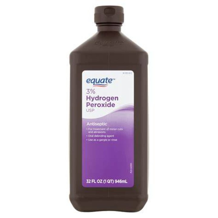 Is chlorhexidine the same as hydrogen peroxide?