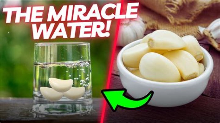 Is drinking garlic water good for you?