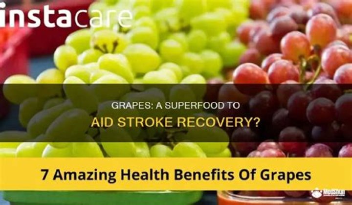 Is Grapes good for stroke patients?
