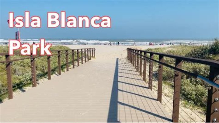 Is Isla Blanca Park open?