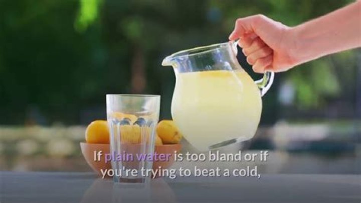 Is it better to drink lemon water at night or morning?
