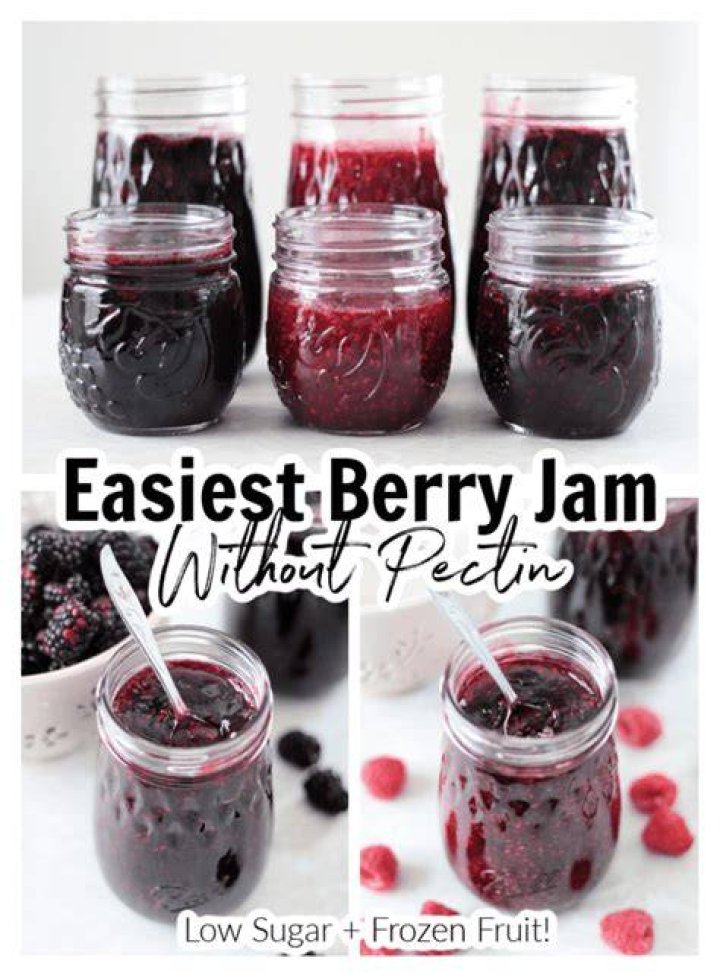 Is it better to make jam without pectin?
