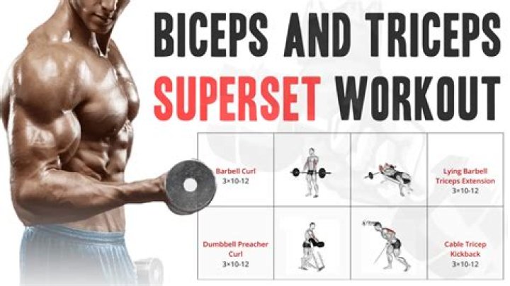 Is it better to superset biceps and triceps?