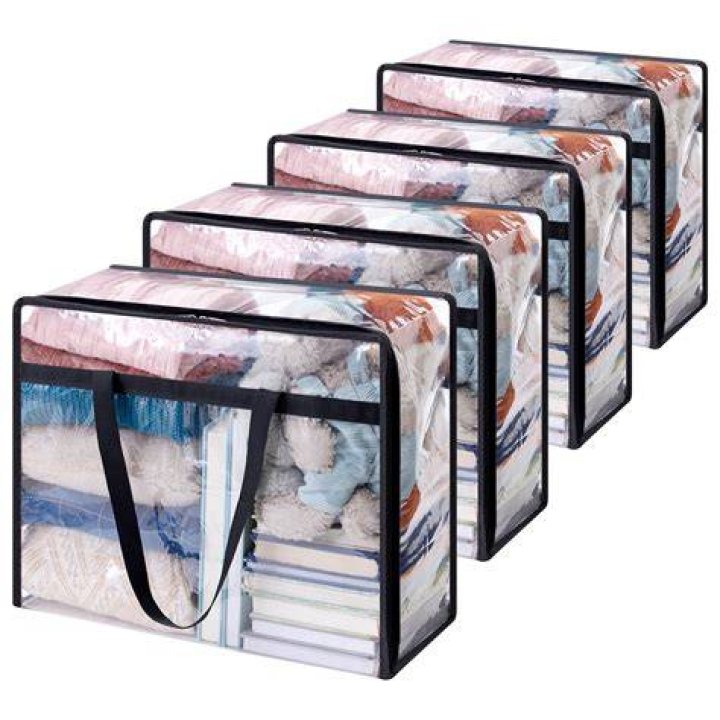 Is it OK to store blankets in plastic bags?