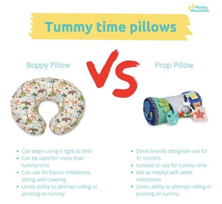 Is it OK to use a pillow for tummy time?