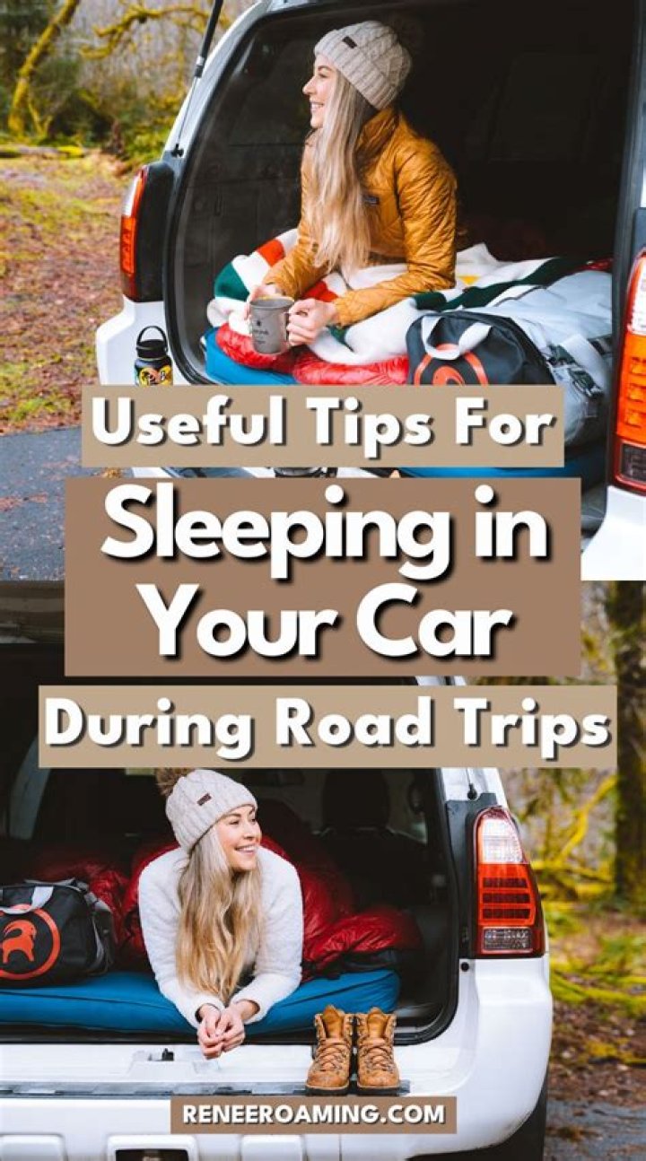 Is it safe to sleep in your car on a road trip?