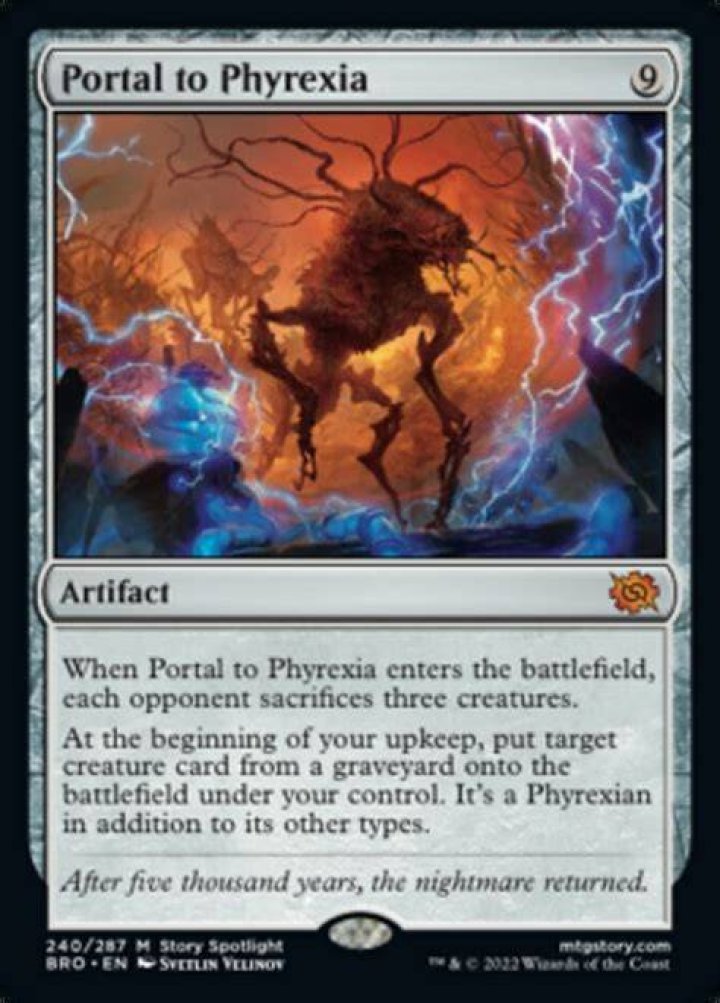 Is Karn The leader of Phyrexia?