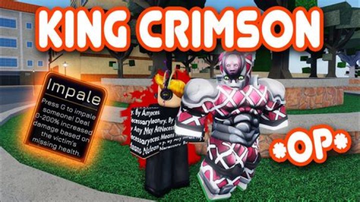 Is King Crimson good in YBA?