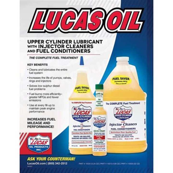 Is Lucas gas treatment good for your engine?