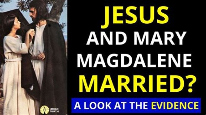 Is Mary Magdalene Jesus's wife?