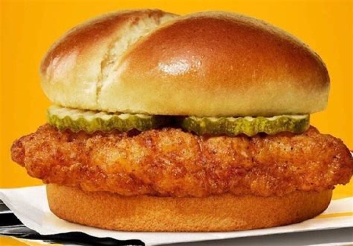 Is McDonalds chicken sandwich real chicken?