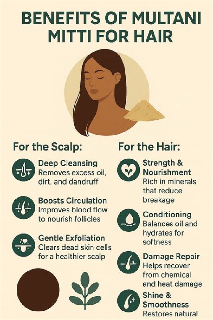 Is multani mitti good for hair?