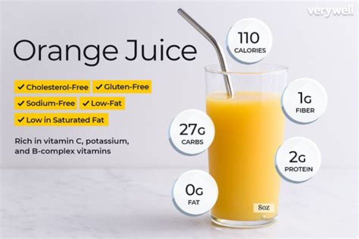 Is orange juice good for belly fat?