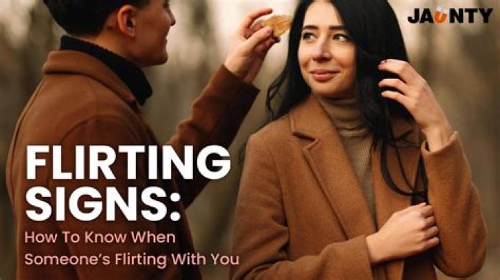 Is playing with hair flirting?