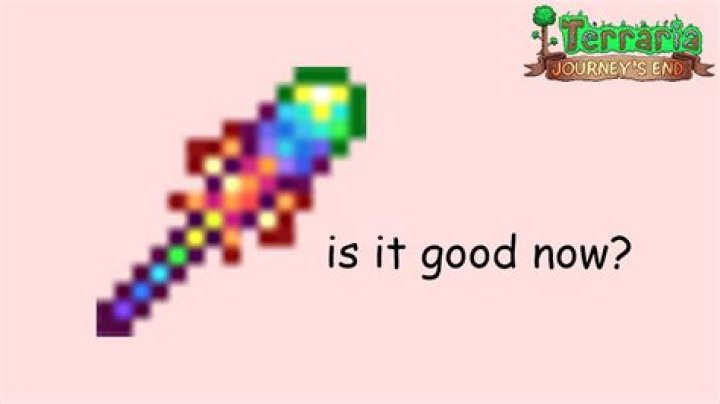 Is Rainbow Rod good Terraria?