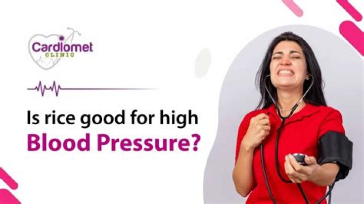 Is rice good for high blood pressure?