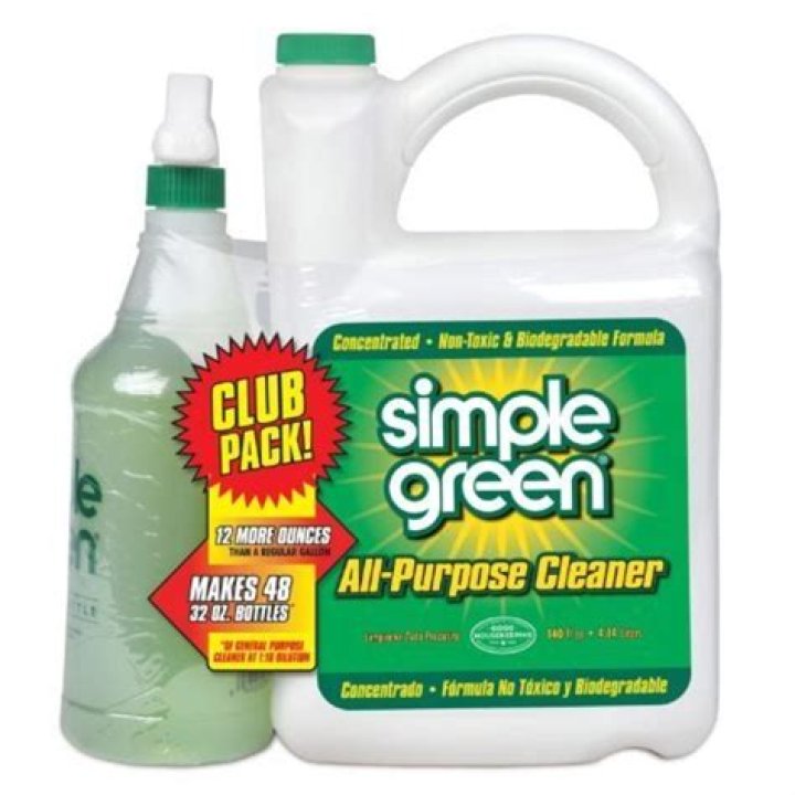 Is simple green better than bleach?
