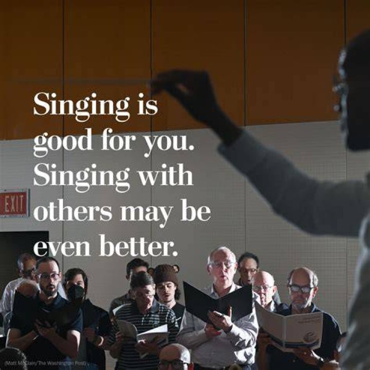 Is singing good for heart?