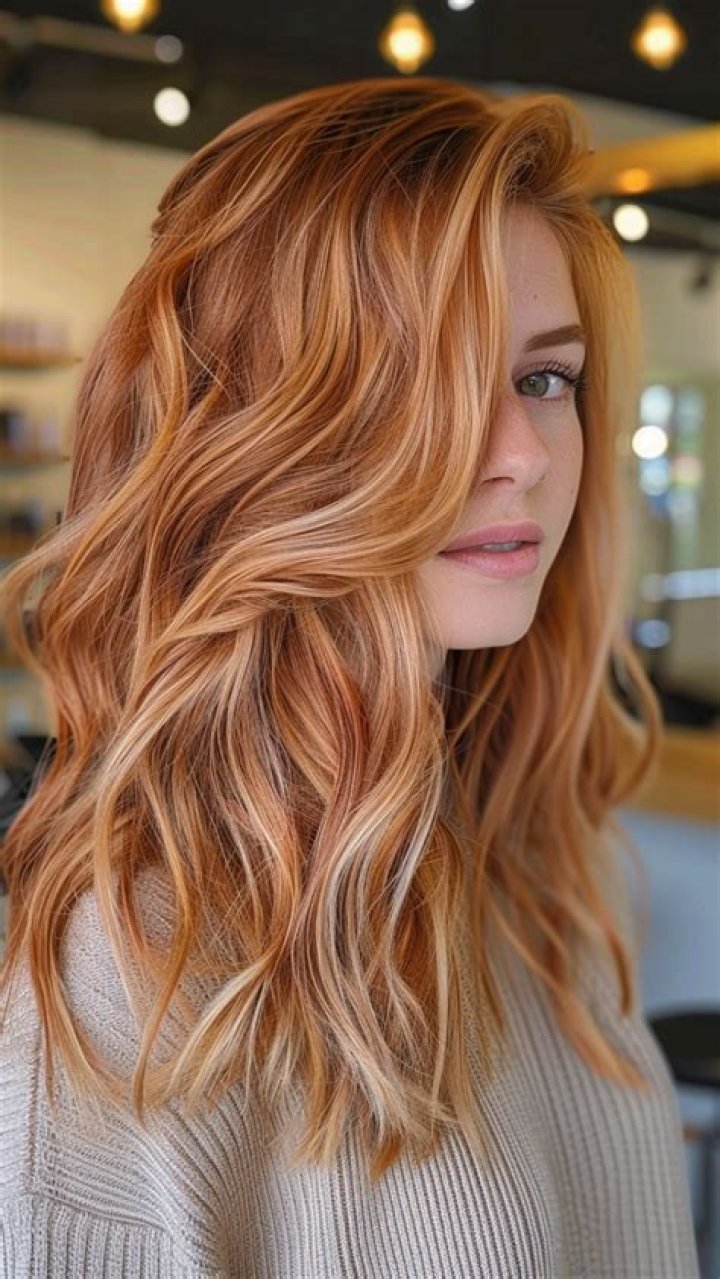 Is strawberry blonde hair?
