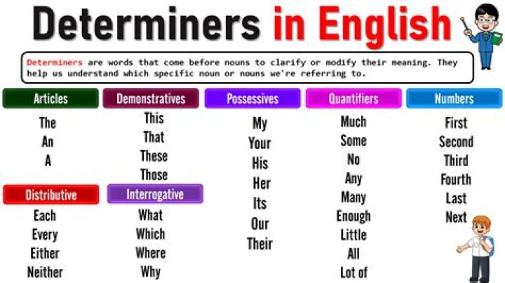 Is the determiner?