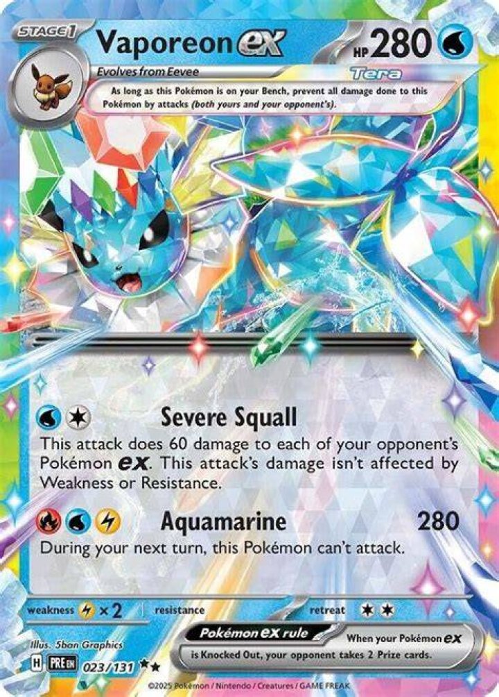 Is there a mega vaporeon?