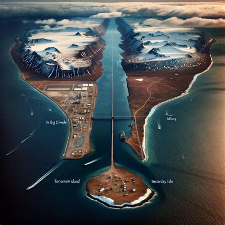 Is there a military base on Big Diomede?