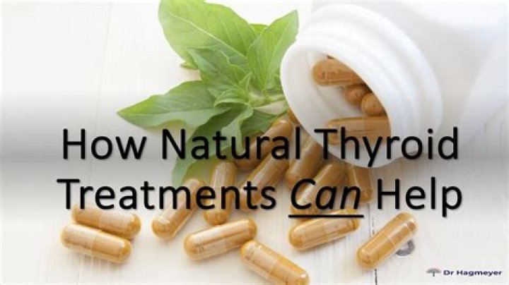 Is there a natural thyroid medication?