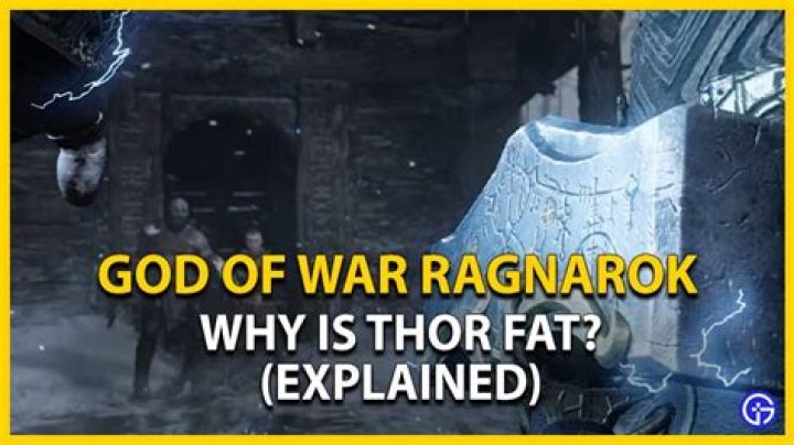 Is Thor fat in God of War?
