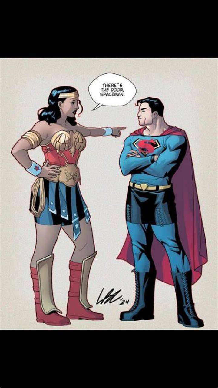 Is Wonder Woman taller than Batman?