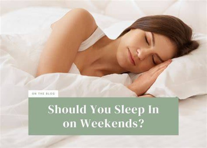 Should I let my teen sleep in on weekends?
