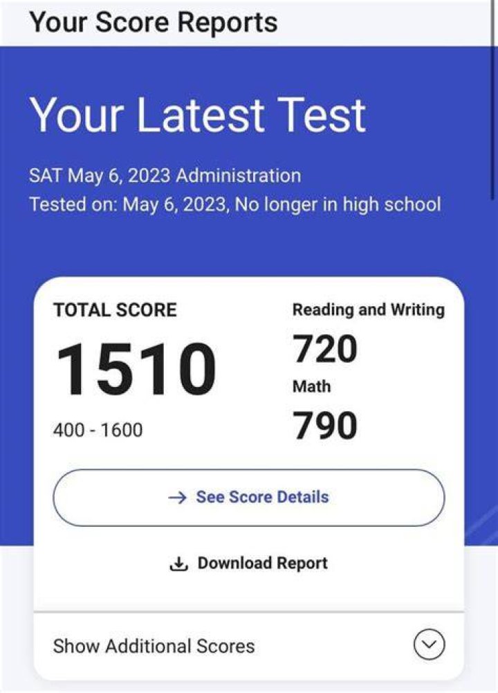 Should I retake SAT with 1560?