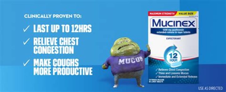 Should I take Mucinex before bed?