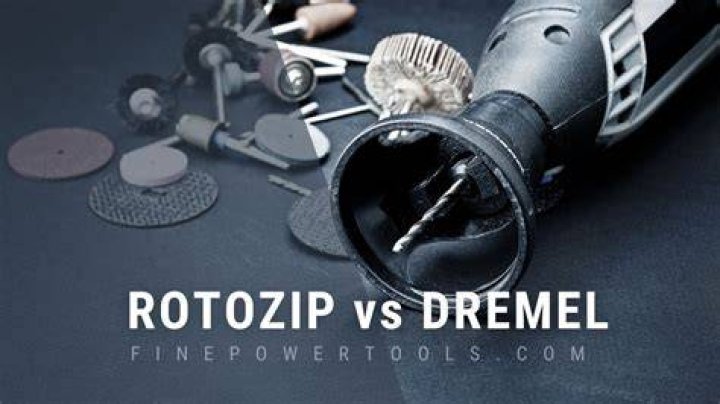 What's the difference between a Rotozip and a Dremel?