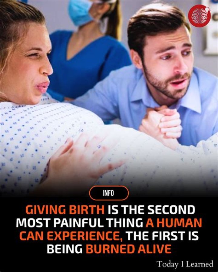 What's the most painful thing about giving birth?