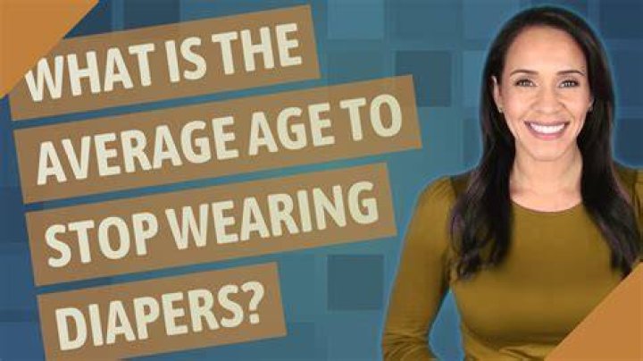 What age do babies stop wearing diapers at night?