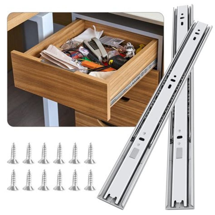 What are 3/4 extension drawer slides?