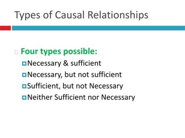 What are 3 types of causal relationships?