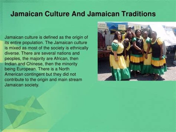 What are 5 aspects of Jamaican culture?