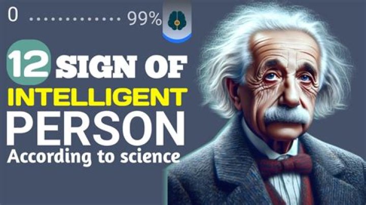 What are characteristics of an intelligent person?