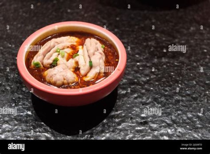 What are cooked pig brains called?