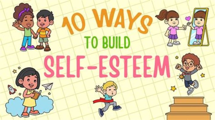 What are five ways you can build children's self-esteem?