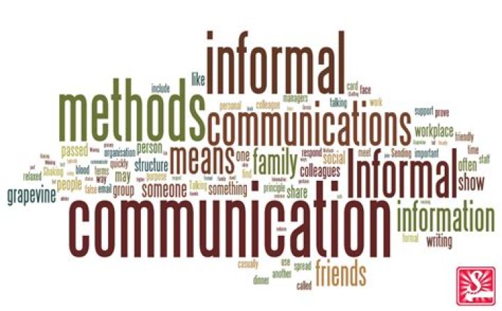 What are informal communication methods?