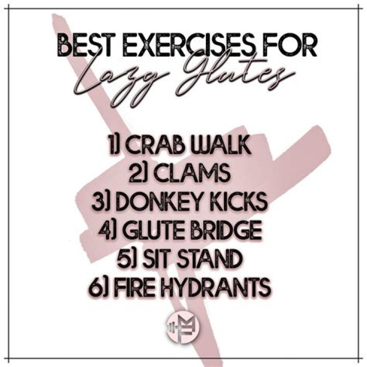 What are lazy glutes?