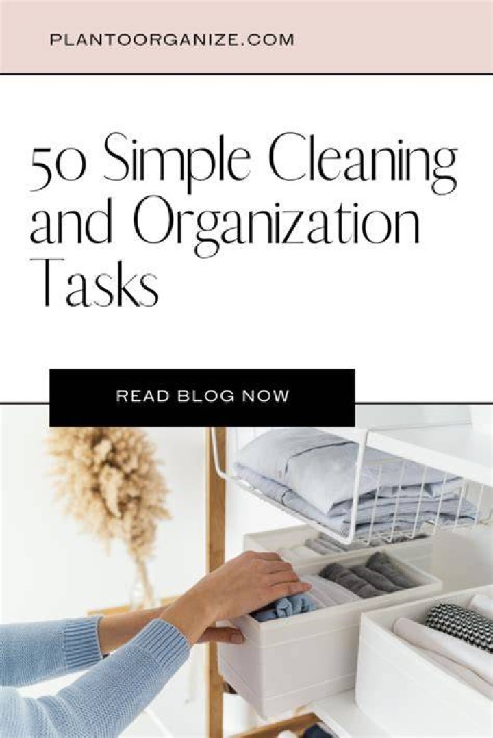 What are some advantages to having an organized cleaning program?