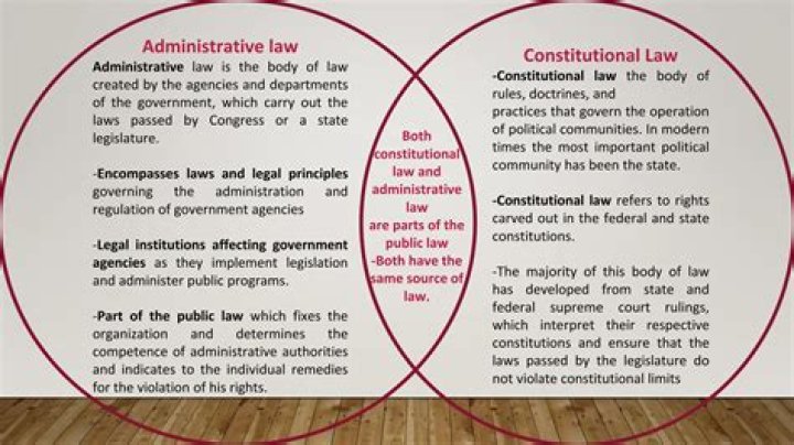What are some examples of constitutional law?