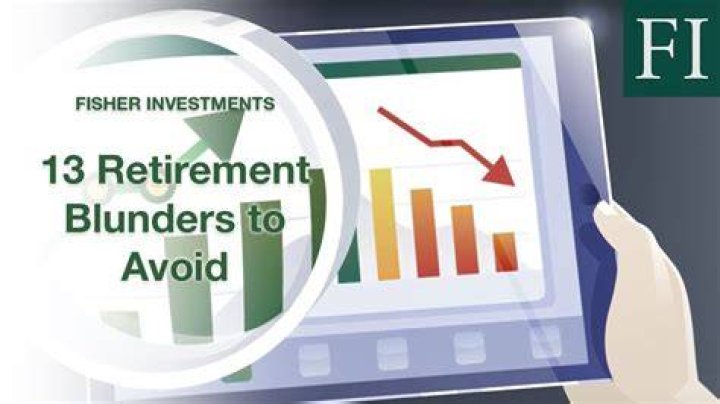 What are the 13 retirement blunders?